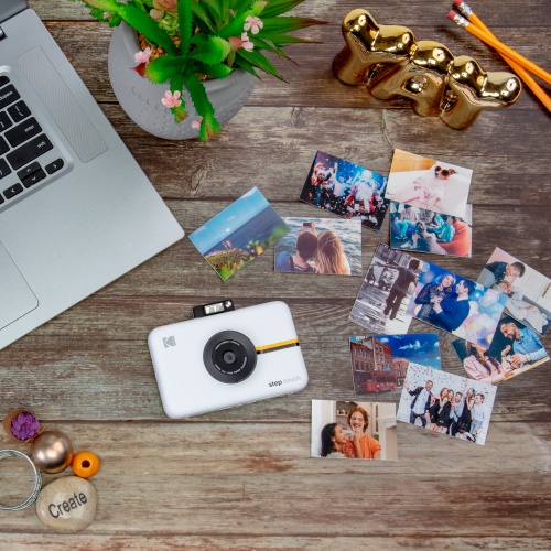 Kodak STEP Touch Instant Print Digital Camera, 2x3'', White