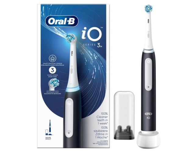 Oral-B iO Series 3N Electric Toothbrush, Matte Black