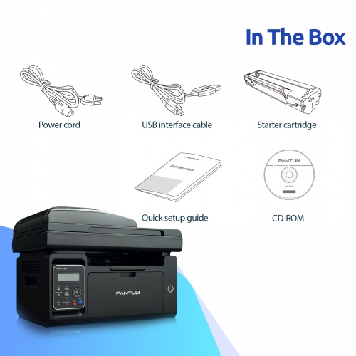 Pantum M6550NW Printer Laser MFP B/W A4 22ppm Wi-Fi USB Ethernet LAN