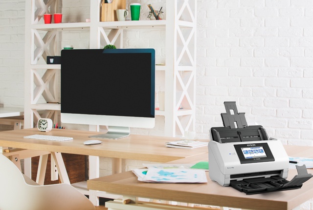 Epson WorkForce DS-790WN Scanner A4 Colour 45 ppm 600x600 DPI, Duplex, ADF, USB, Wi-Fi