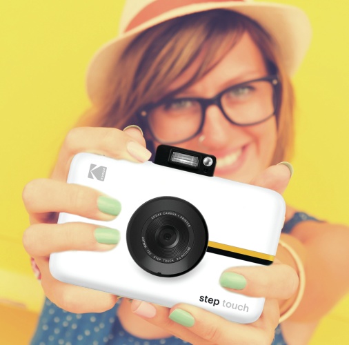 Kodak STEP Touch Instant Print Digital Camera, 2x3'', White