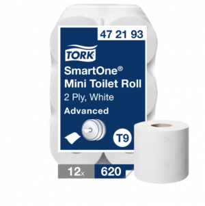 4xkIpYARa8hMSedQ3VtPj0e1gdZtvkDu0jncRxuT Toilet paper Tork SmartOne Mini T9, 2 layers, 13.4 cm x 111 m, white, 12 pcs