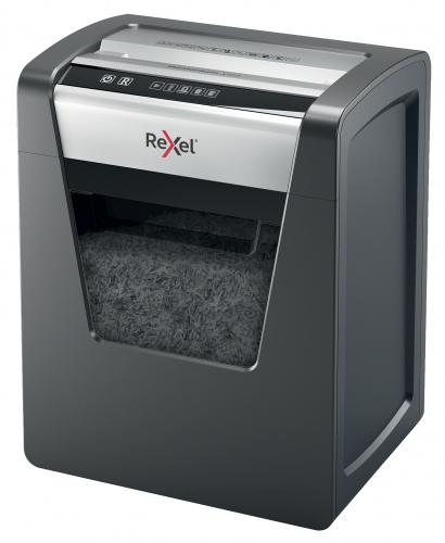 Rexel Momentum X415 Paper Shredder Cross shredding 4x40mm, P4, Grey/Black