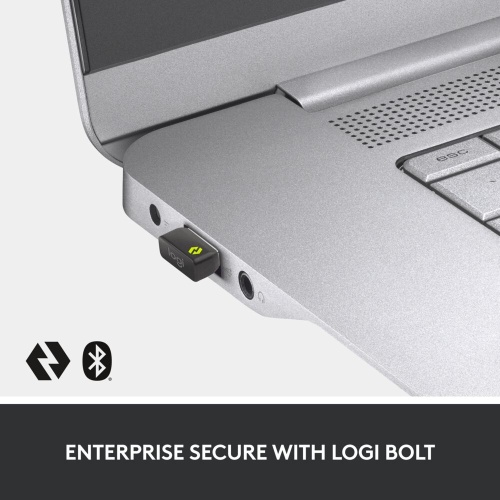 Logitech MX Keys Combo for Business Gen 2 Wireless Keyboard + Mouse +Palm Rest, US Int, Graphite