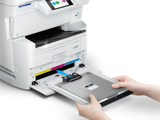 Epson WorkForce Pro EM-C8100RDWF Printer Inkjet Colour MFP A3 25 ppm USB Wi-Fi Ethernet LAN