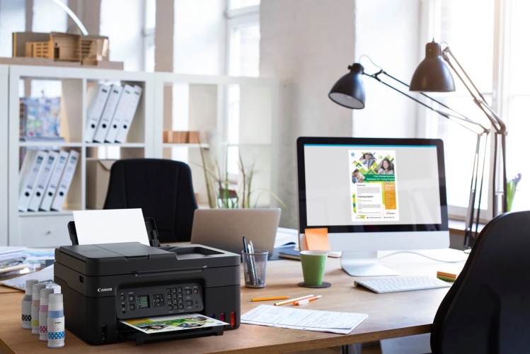 Canon PIXMA G4570 Printer Inkjet Colour MFP A4 11 ppm USB Wi-Fi