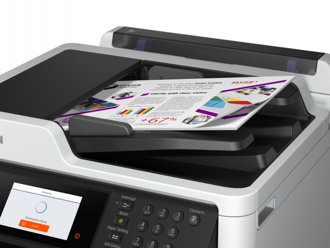 Epson WorkForce Pro WF-M5799DWF Printer Inkjet B/W MFP A4, Counter From 100K to 180K (Used)