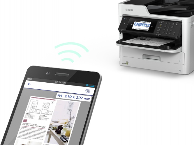Epson WorkForce Pro WF-M5799DWF Printer Inkjet B/W MFP A4, Counter From 100K to 180K (Used)