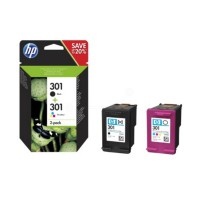 HP 301 (N9J72AE) Ink Cartridge Multipack, BK/CMY