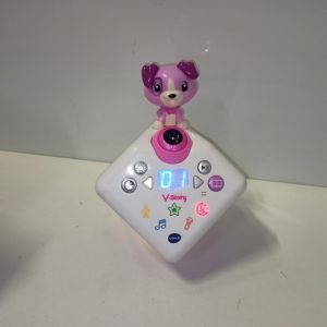 Ecost Customer Return VTech 80-608064 V-story, the radio play box pink, music and story box, pink