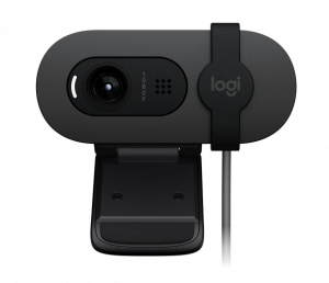 Logitech Brio 105 Business Webcam, 2 MP, FHD 1080p, USB-A, Black