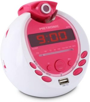 Ecost Customer Return Metronic Miss Angel MP3 Radio / Radio Alarm Clock USB
