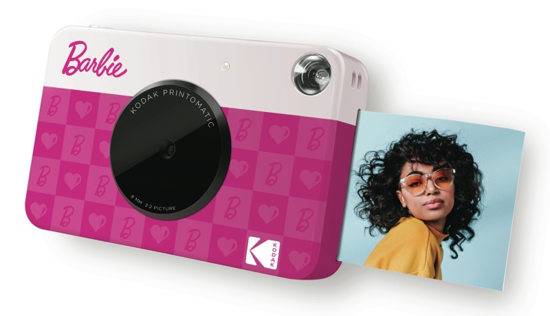Kodak PRINTOMATIC Barbie Instant Print Camera, 2x3'', Pink