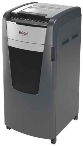 Rexel Optimum AutoFeed+ 600X Paper Shredder Cross shredding 4x36mm P-4 110L, 55 dB, Pilka/Juoda