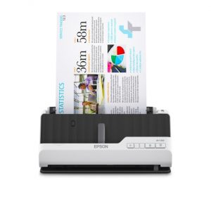 Epson DS-C330 ADF + Sheet-fed Scanner spalvotas A4 60 ipm 600x600 DPI USB