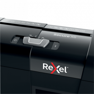 Shredder Rexel Secure X6 Cross Cut Paper Shredder P4, 6sheets, 10 L. waste bin