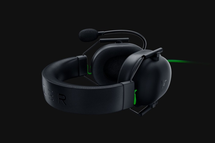 Razer BlackShark V2 X Wired Gaming Headset, Black/Green