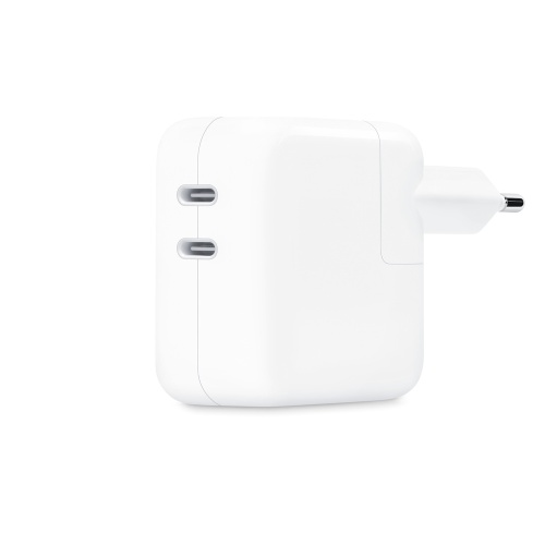 Apple 35W AC Power Adapter Dual USB-C, White