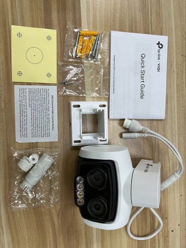 TP-Link VIGI C540V VIGI 4MP Outdoor Full-Color Dual-Lens Varifocal Pan Tilt Network Camera