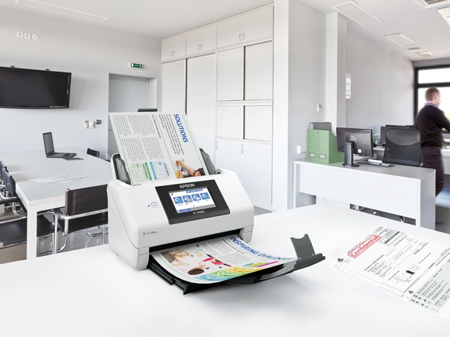 Epson WorkForce DS-790WN Scanner A4 Colour 45 ppm 600x600 DPI, Duplex, ADF, USB, Wi-Fi