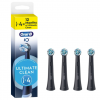 Oral-B iO Ultimate Clean x4 Toothbrush heads, Black