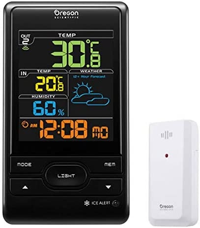 Ecost customer return Oregon Scientific Weather station with colour display