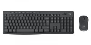 Logitech MK370 Combo for Business Wireless Keyboard + Mouse, RF Wireless+Bluetooth, US Int, Graphite