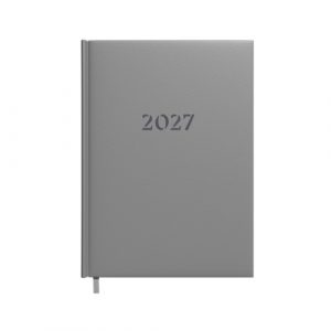 Planning notebook calendar 2027 A5 grey