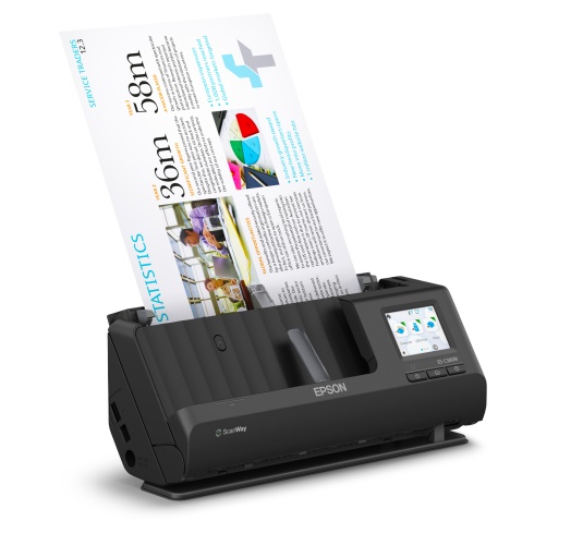 Epson ES-C380W ADF + Sheet-fed Scanner A4 Colour 30 ppm 600x600 DPI USB Wi-Fi