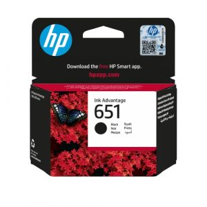 HP 651 (C2P10AE) Ink Cartridge, Black