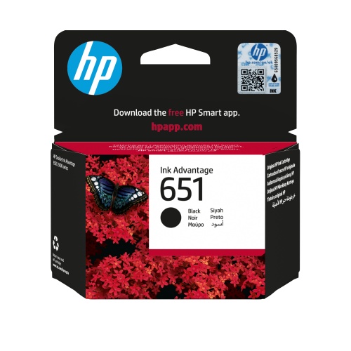 HP 651 (C2P10AE) Ink Cartridge, Black