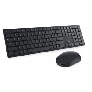 Dell Pro KM5221W Wireless Keyboard and Mouse, RF Wireless, US Int, Black