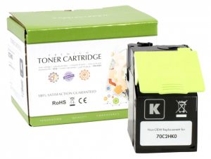 Static Control Toner Cartridge Black, Compatible with Lexmark 702HK (70C2HK0)