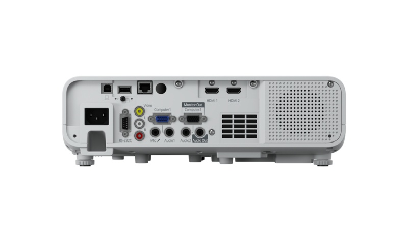 Epson EB-L260F Projector 3LCD FHD 1920x1080, 4600 lumens, USB, Ethernet LAN, Wi-Fi, White