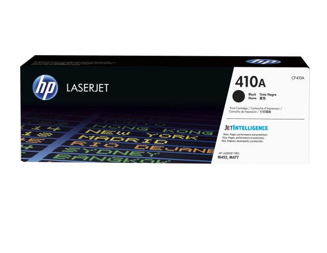 HP 410A (CF410A) Toner Cartridge, Black