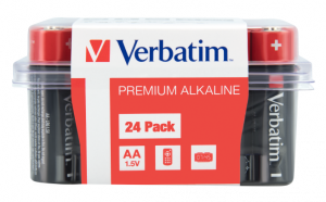 7Ep6TS6bpmXrxFrWhg4yaQZFbMWsn0uGkX2rvD1V Verbatim 49505 Alkaline Batteries AA LR6 (24 pcs/Pack)