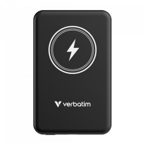 7KBOJn3GszOgOzU8vPsYLMyaq5U2ysVMdgEHXZyo Verbatim 32240 Charge 'n' Go Magnetic Wireless Power Bank 5000mAh, Black