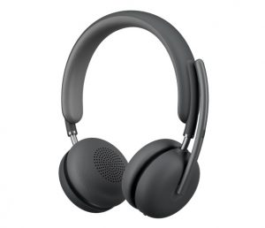 Logitech Zone Wireless 2 MS Teams Wireless Headset, USB-C, USB-C Bluetooth receiver, Graphite