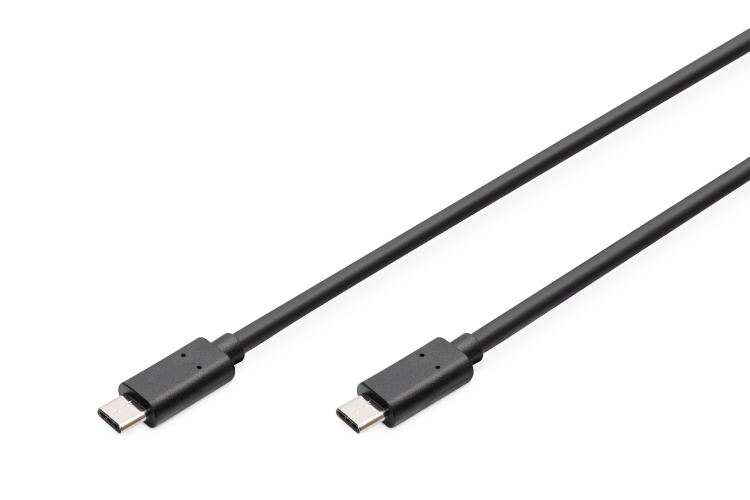Digitus AK-300138-030-S USB-C Cable, USB-C 2.0 Male į USB-C 2.0 Male, 3 m, Black