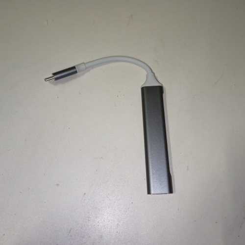 Ecost customer return AYCLIF Port Hub USB-C to 4 x USB-A 3.0, Gray