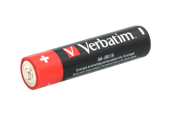 Verbatim 49504 Alkaline Batteries AAA LR03 (24 pcs/Pack)