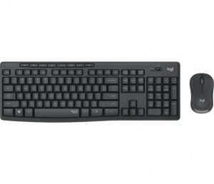 Logitech MK295 Silent Wireless Combo Wireless keyboard, US Int, Graphite