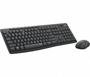 Logitech MK295 Silent Wireless Combo Wireless keyboard, US Int, Graphite