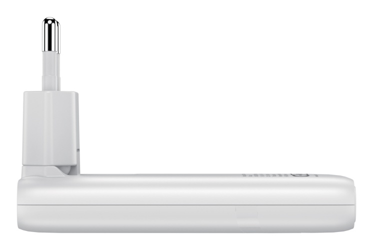 Verbatim 32355 Fold 'n' Go GaN Charger 65W 2-Port, USB-C, EU Plug, White