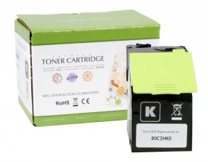 Static Control Toner Cartridge Black, Compatible with Lexmark 802HK (80C2HC0)