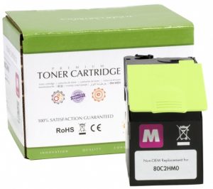 Static Control Toner Cartridge Magenta, Compatible with Lexmark 802HM (80C2HM0)