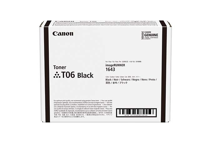 Canon T06 (3526C001) Toner Cartridge, Black