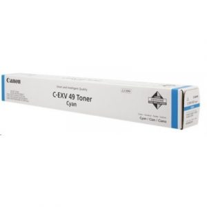 Canon C-EXV 49 (8525B002) Toner Cartridge, Cyan