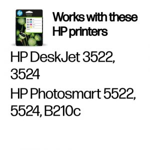 HP 364 4-Pack (N9J73AE) Ink Cartridge Multipack, C/M/Y/BK