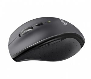 Logitech Marathon M705 Wireless Mouse, RF Wireless, 1000 DPI, Black/Grey
